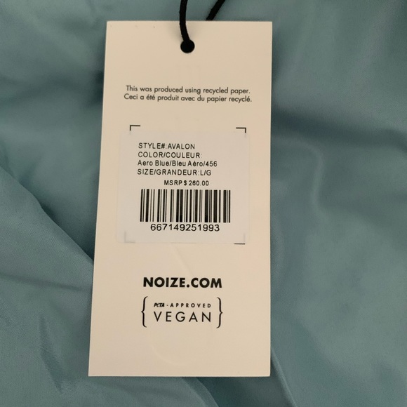 Jilly Box Winter 2023 Noise Avalon Puffer Jacket - Blue Large - Picture 3 of 5